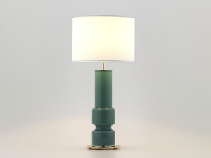 LUSA - Stained glass table lamp with fixed arm _ Aromas del Campo